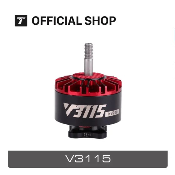 T-MOTOR série V plus récent V3115 V3120 fournissant une alimentation pour les drones cinématographiques X4 X8 3-12S, 8-11 pouces
